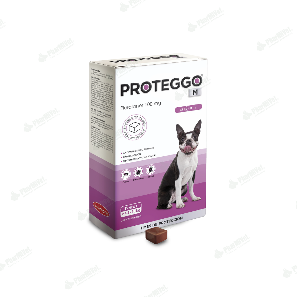 PROTEGGO 1M 100 MG DE 4.5 - 10 KG