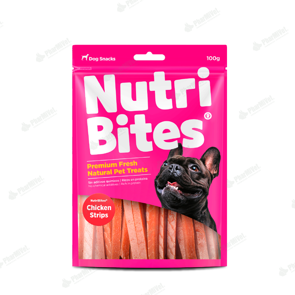 NUTRIBITES CHICKEN STRIPS X 100 GR