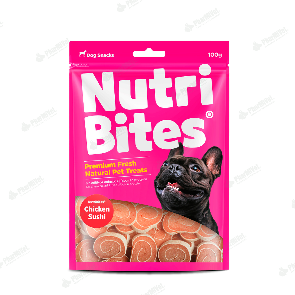 NUTRIBITES CHICKEN SUSHI X 100 GR