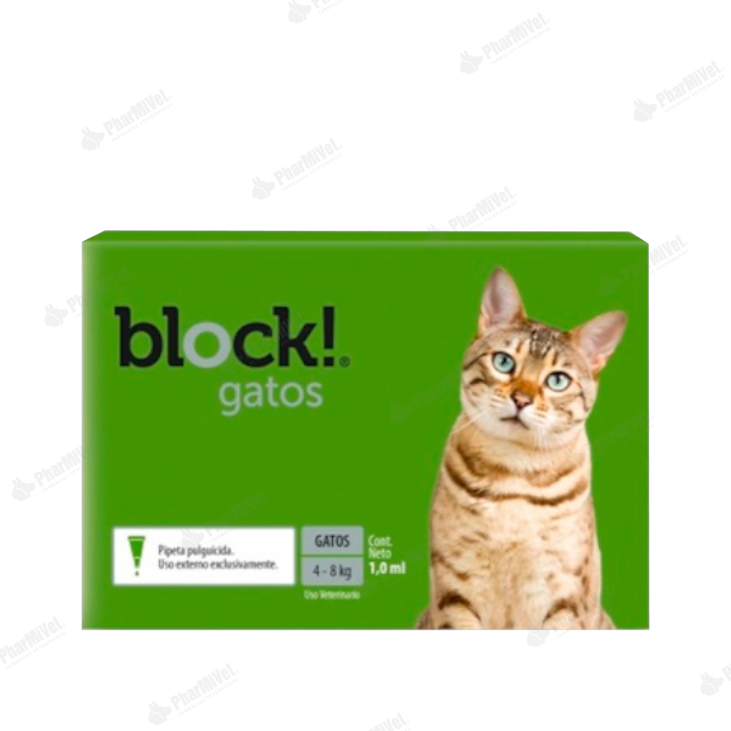 BLOCK GATOS (1.0 ML) DE 4-8 KG