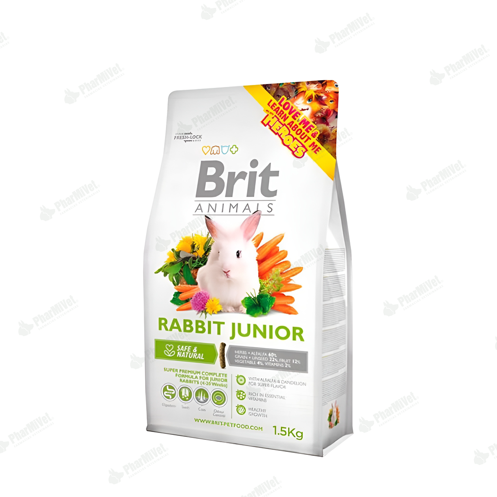 BRIT ANIMALS RABBIT/JUNOR X 1.5 KG