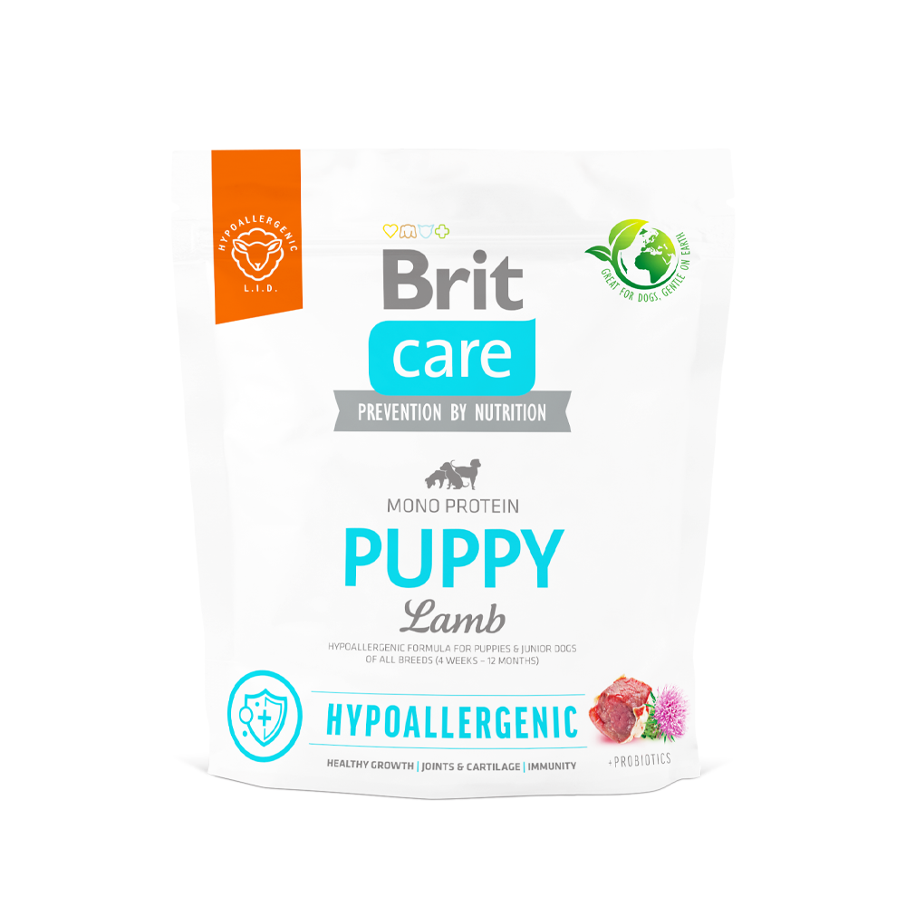 BRIT CARE DOG HYPOALLERGENIC PUPPY LAMB X 1 KG