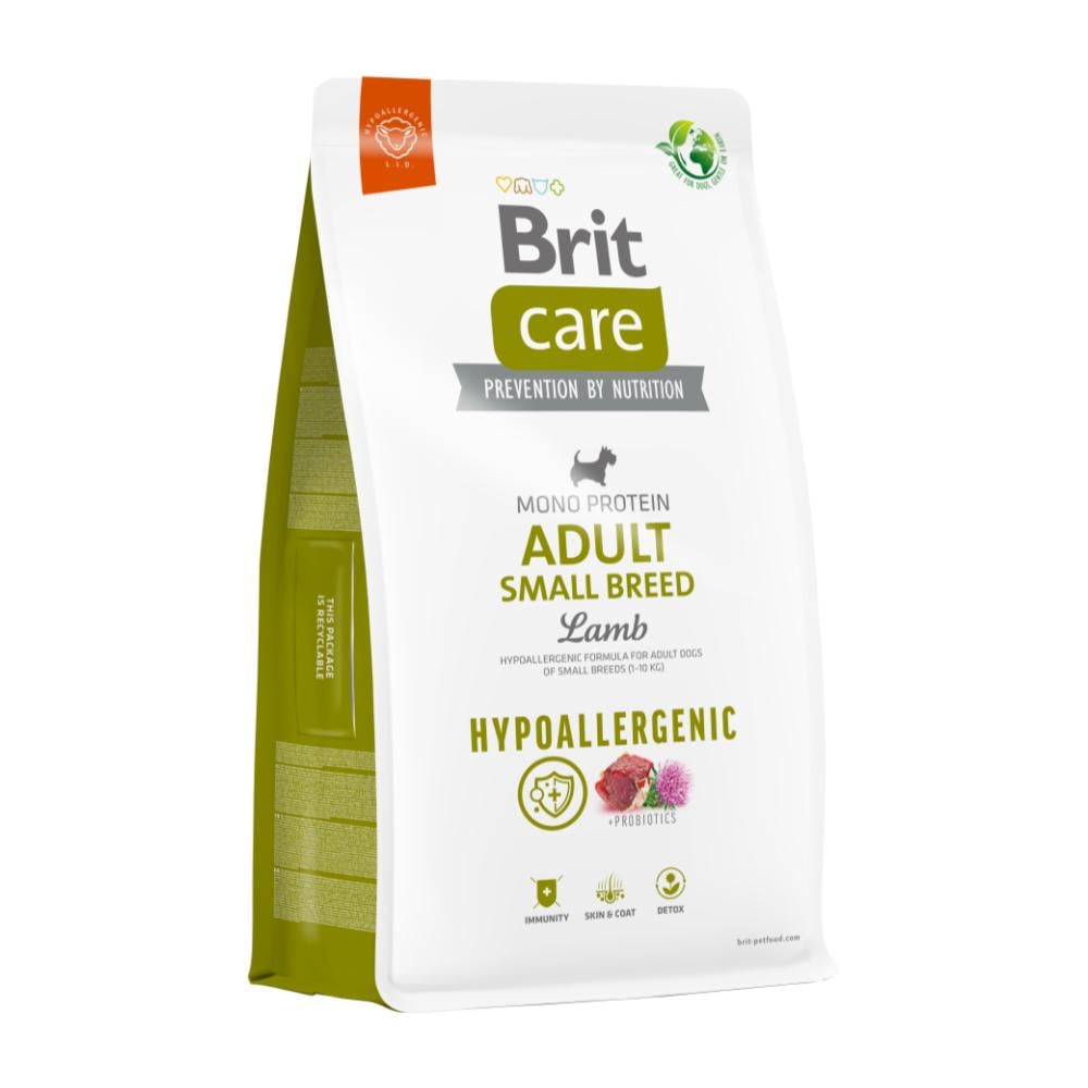 BRIT CARE ADULT SMALL BREED LAMB HYPOALLERGENIC X 1 KG