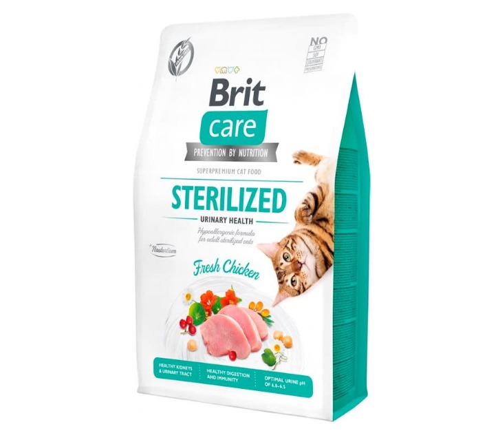 BRIT CARE CAT STERILIZED URINARY HEALTH X 2 KG