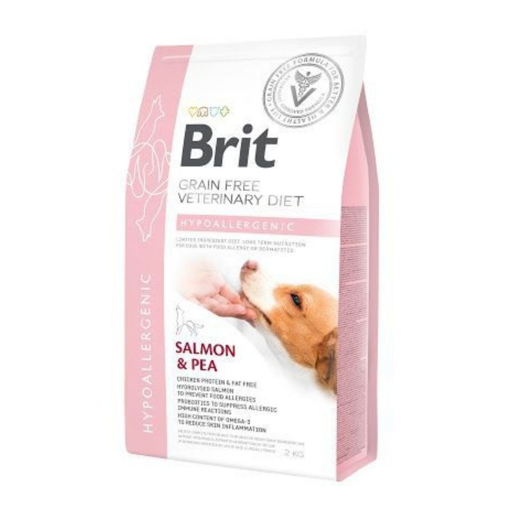 BRIT VET DIET DOGS HYPOALLERGENIEC GRAIN-FREE X 2 KG