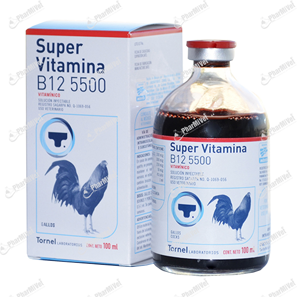 [8230107008] SUPER VITAMINA B12 5500 X 100 ML