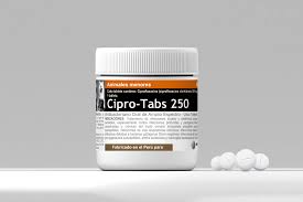 [80301030101] CIPRO TABS 250 MG X UND