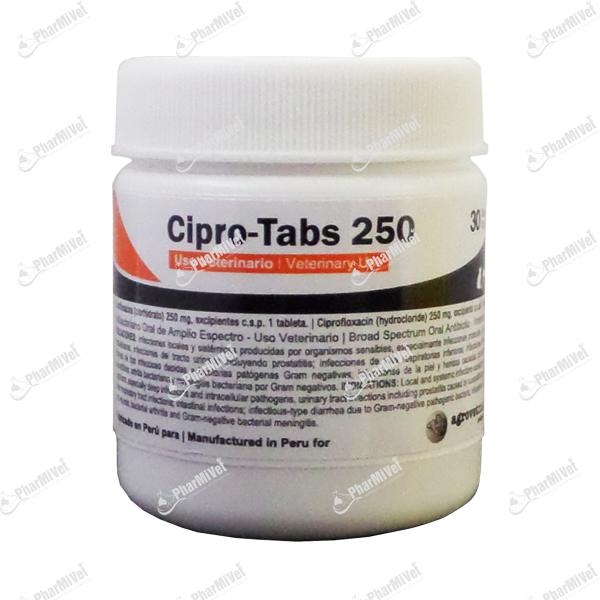 [8030103011] CIPRO TABS 250 MG X 30 TAB