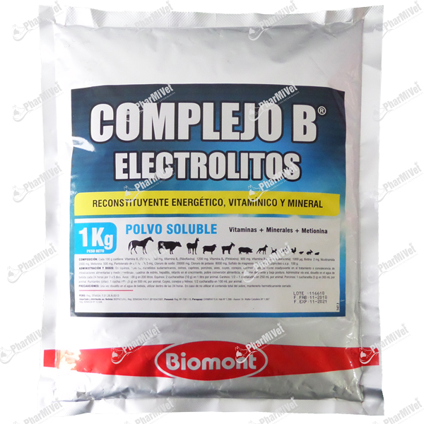 [8010107011] COMPLEJO B C/ELECTROLITOS X 1 KG