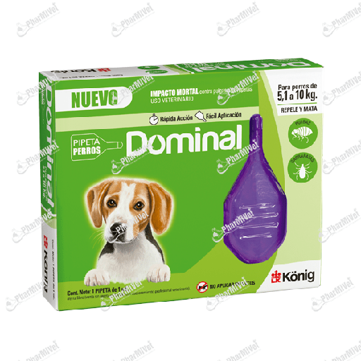 [8330902003] PIPETA DOMINAL SPOT-ON 1.0 ML 5 - 10 KG