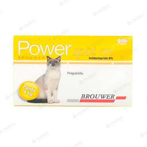 [8390902006] PIPETA POWER SPOT ON GATOS 0 - 4 KG