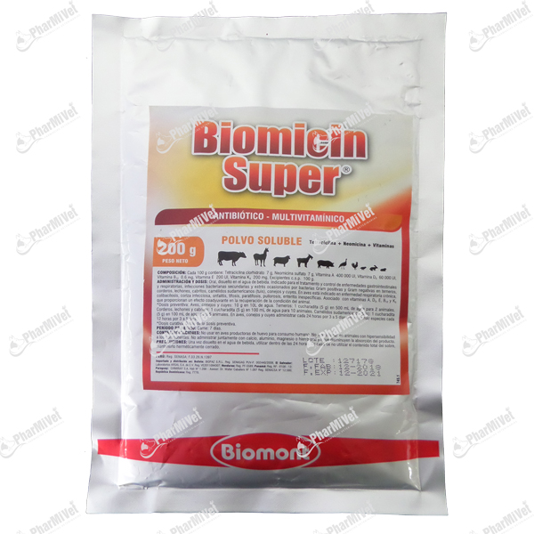 [8010103001] BIOMICIN SUPER X 200 GR