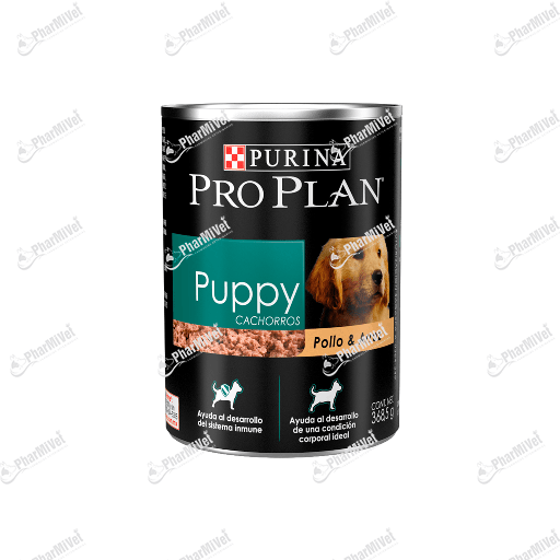 [8220305047] PROPLAN PUPPY POLLO-ARROZ LATA 368.5 GR