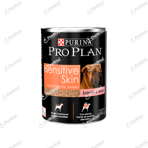 [8220305048] PROPLAN SENSITIVE SKIN SALMON-ARROZ LATA X 368.5 GR