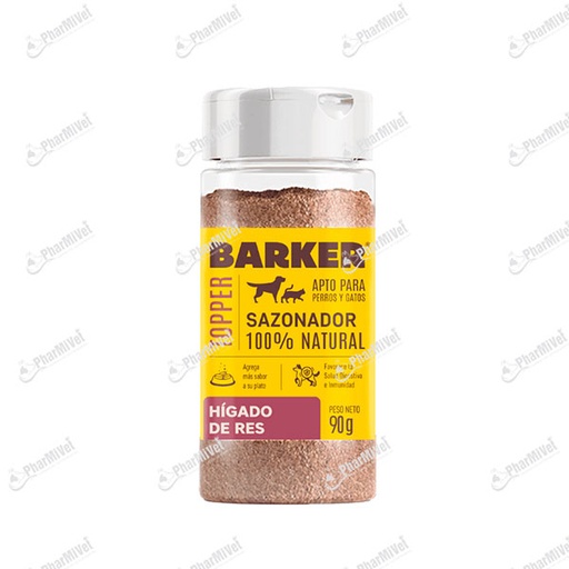 [8680303056] SAZONADOR BARKER HIGADO DE RES X 90 GR