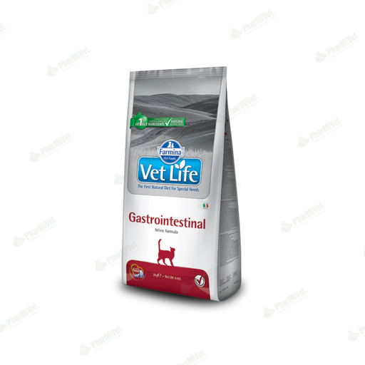 [8610302016] VET LIFE FELINE GASTRO-INTESTINAL X 2 KG