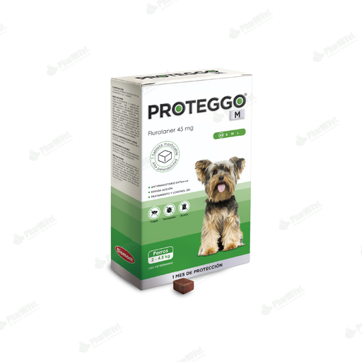 [8010903001] PROTEGGO 1M 45MG DE 2 - 4.5 KG