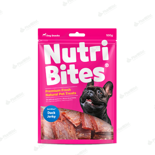 [8030304006] NUTRIBITES DUCK JERKY X 100 GR