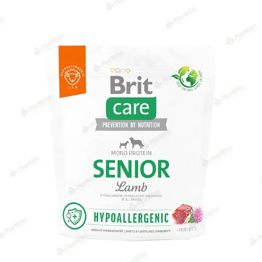 [8990301019] BRIT CARE DOG HYPOALLERGENIC SENIOR LAMB X 1 KG