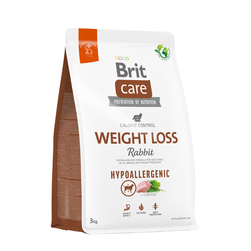 [8990301021] BRIT CARE WEIGHT LOSS RABBIT HYPOALLERGENIC X 3 KG